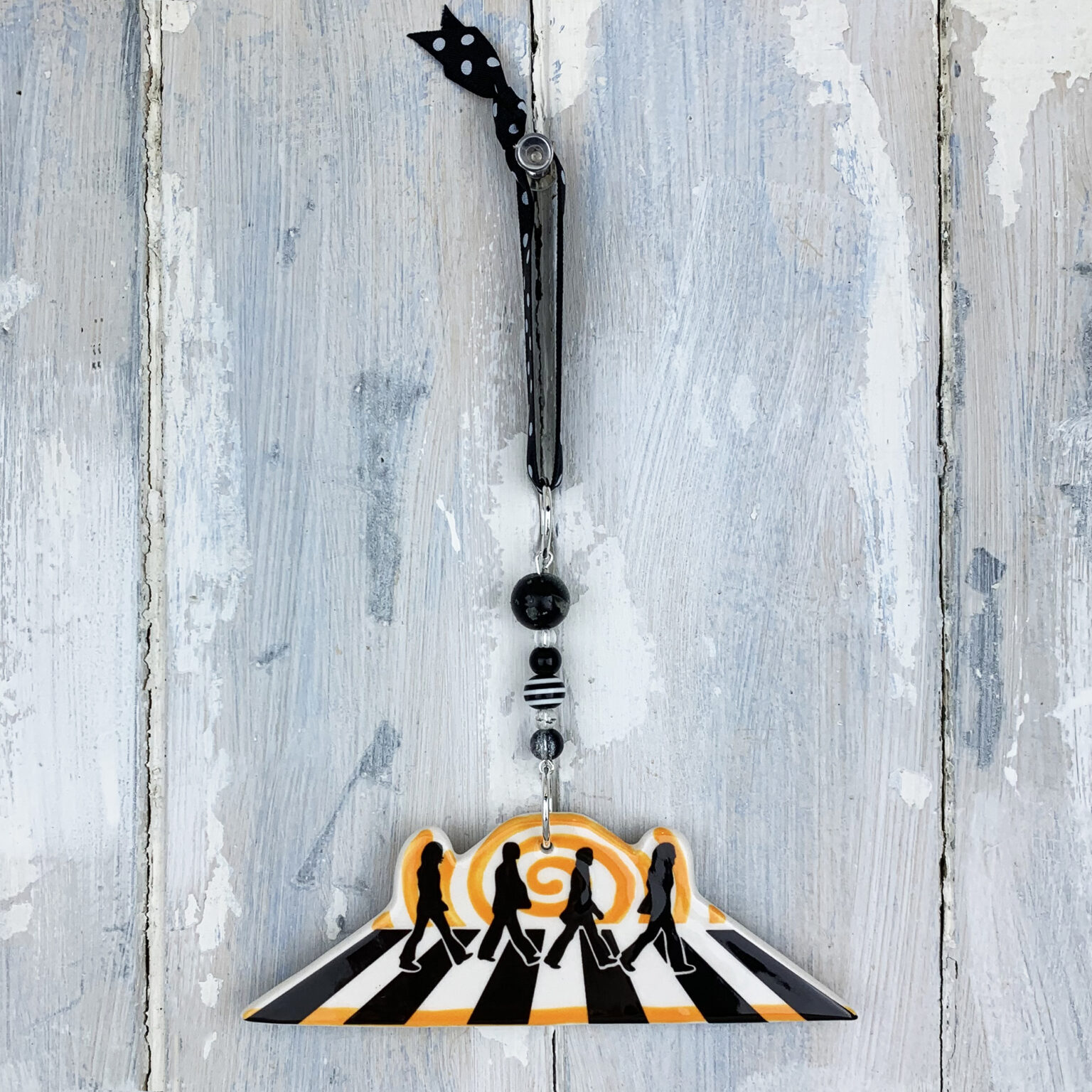Beatles Abbey Road — handmade ceramic decoration