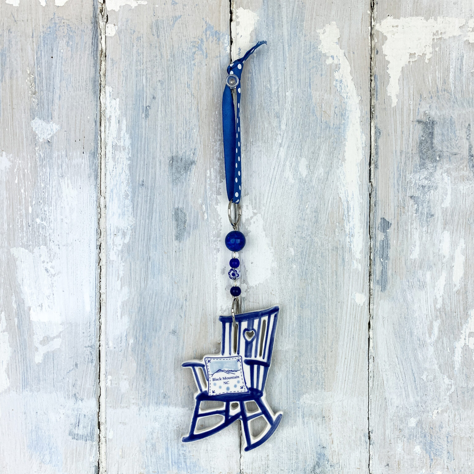 Black Mountain Rocking Chair — handmade ceramic decoration