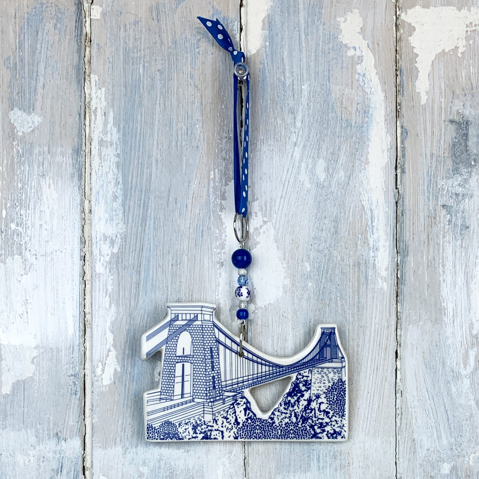 Clifton Suspension Bridge — handmade ceramic decoration