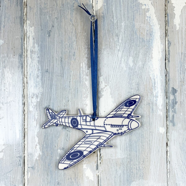 IWM Spitfire — handmade ceramic decoration