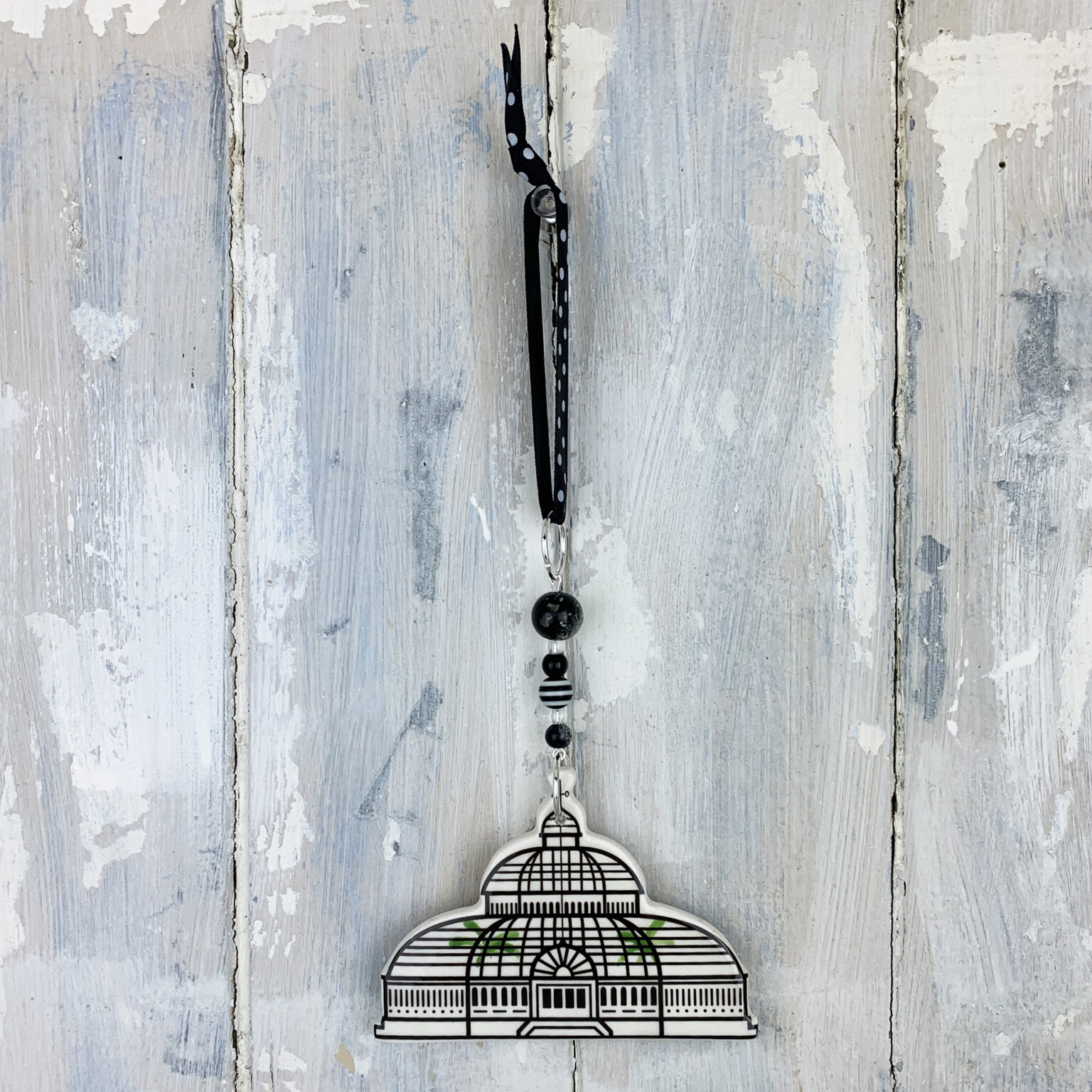 Kew Botanic Gardens Palm House — handmade ceramic decoration