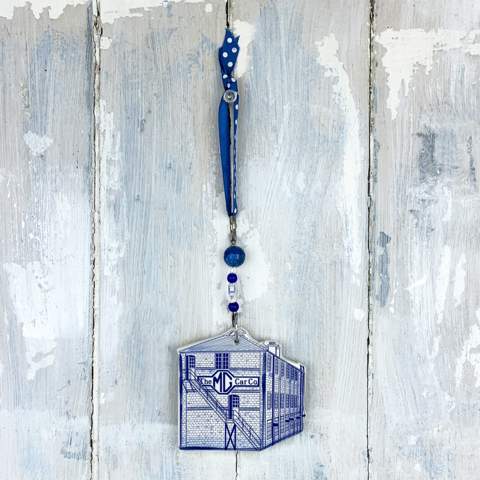 MG Abingdon A Block — handmade ceramic decoration