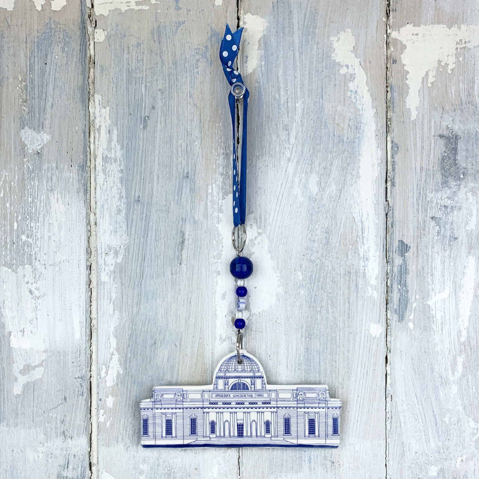 National Museum Cardiff — handmade ceramic decoration