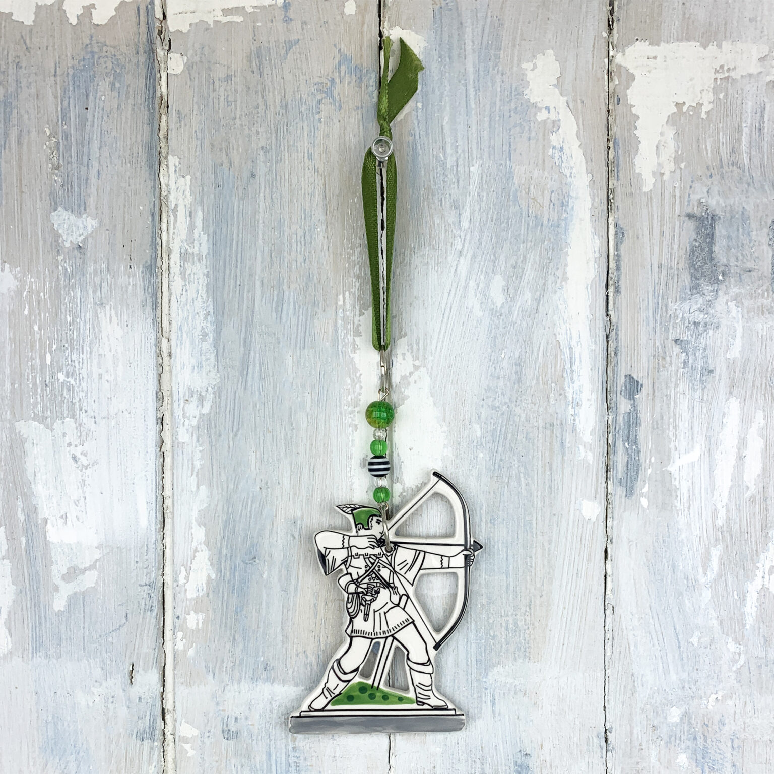 Nottingham Robin Hood — handmade ceramic decoration