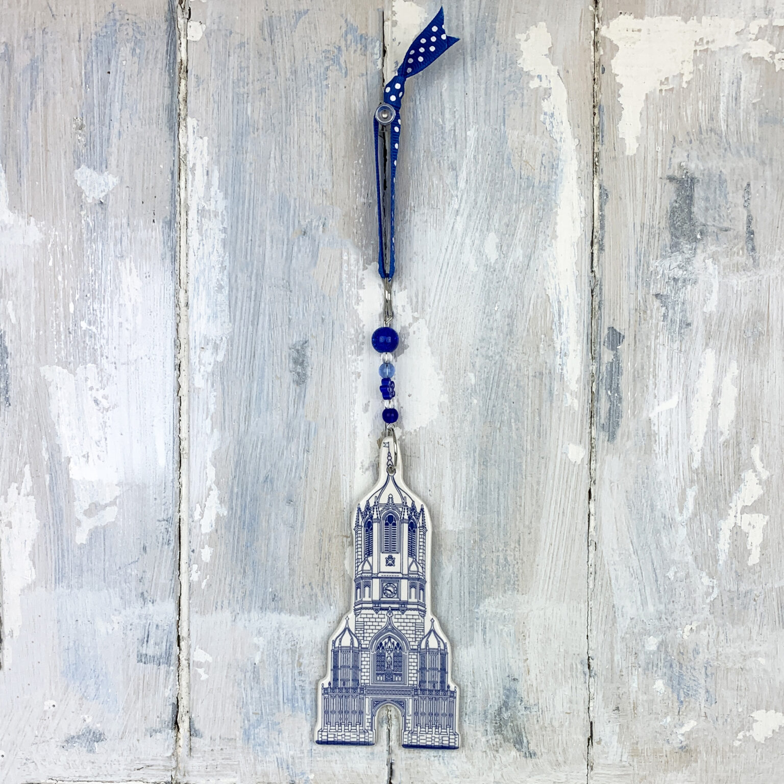 Oxford Christ Church Tom Tower — handmade ceramic decoration