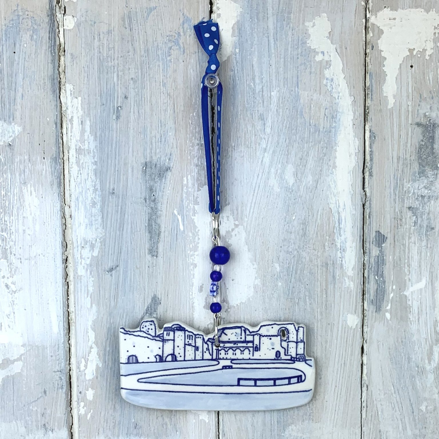 Reading Abbey — handmade ceramic decoration