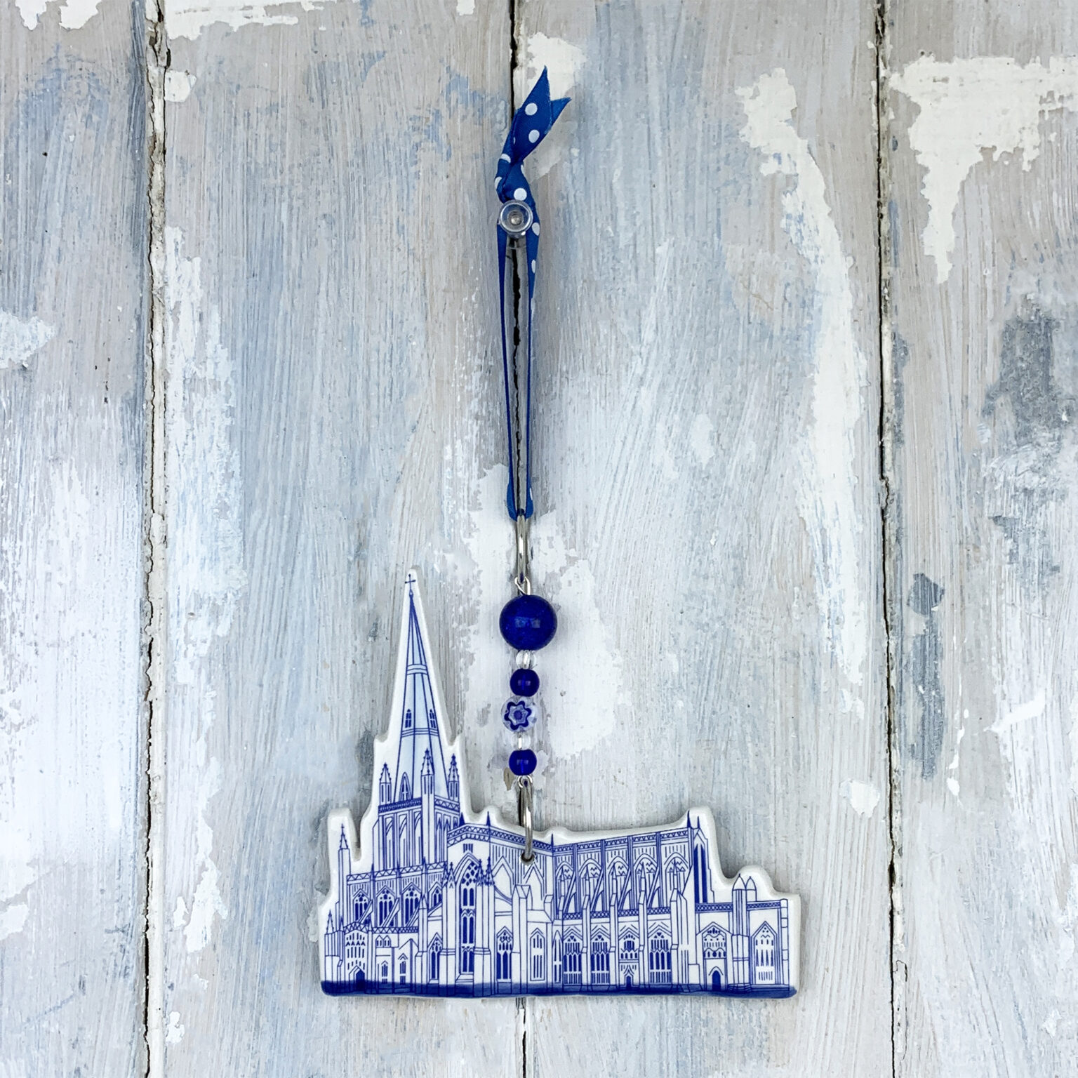 St Mary Redcliffe — handmade ceramic decoration