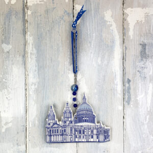 St Paul's Cathedral — handmade ceramic decoration